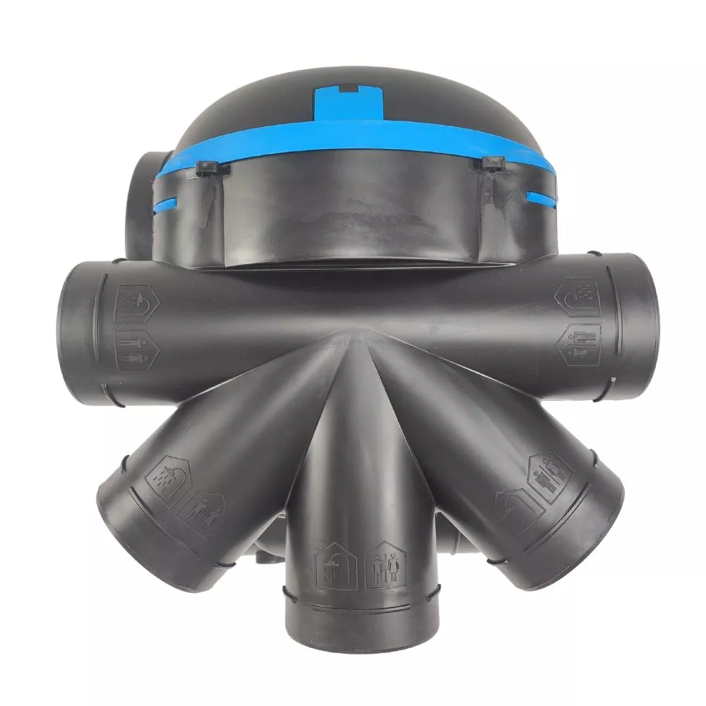 Vmc Simple Flux Hygroréglable Type B EasyHOME Premium Micro Watt or High pressure - ALDES humidity sensitive single flow ventilation