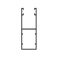 Aluminum renovation roller shutter, Slipper choice: Standard slide