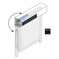 Somfy® Oximo SOLAR RTS radio motor with transmitter)