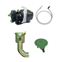 Kit cuve CARAT 10000L DN110 à enterrer avec POMPE de SURFACE (pour jardin) - Gamme Pro, : Surface pump - JET GRAF Garden Kit (Ref :342010)