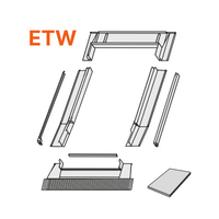 Raccord ETW pour tuiles mécanique pose  encastrée