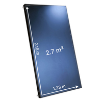 1 capteur vertical MK1 alu brut V272 (2,7 m²) (Ref 928106)