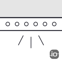 Ruban LED périphérique pour kit avec connectique IO