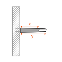 Câble fixation avec cornière