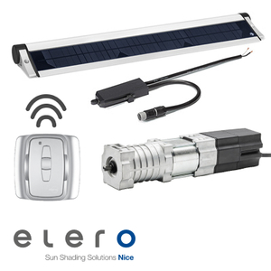 Brise Soleil Orientable avec ou sans tôle de fermeture, : Radio ELERO SOLAIRE