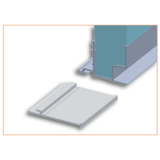 Coffre TITAN C et E avec caisson polystyrene profil de finition