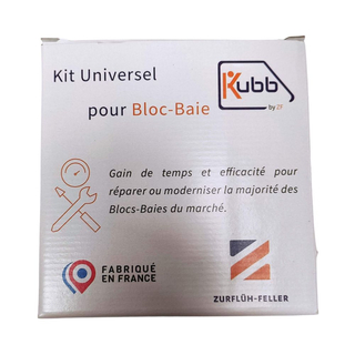 kit universel pour bloc baie notice vue de derriere