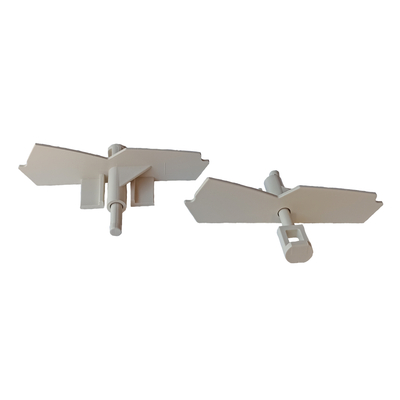 Embout de barre finale beige de BSO Z90 (la paire)