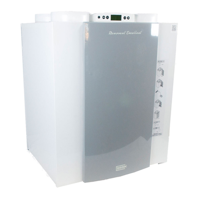 VMC double flux RENOVENT EXCELLENT 450 - Brink Climate Systems, Flair: 450, Vers&atilde;o: Esquerdo