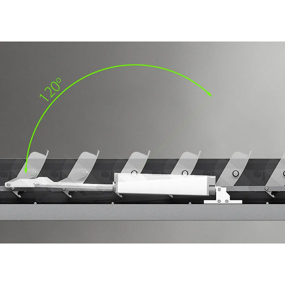 Custom-made lean-to bioclimatic pergola, 4 image
