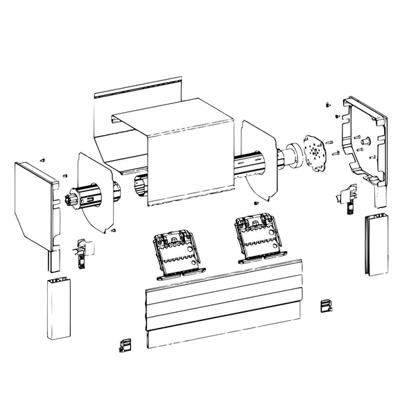 Aluminum renovation roller shutter