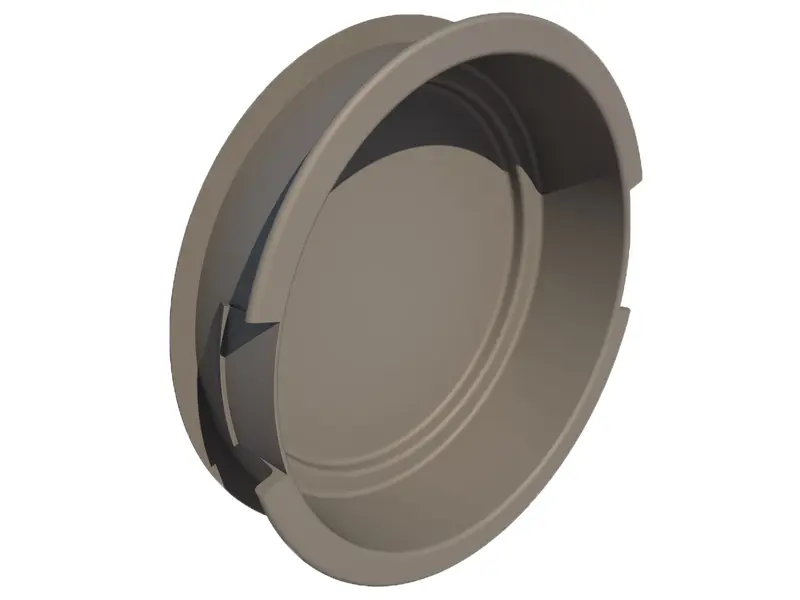 Flair 325 Dual Flow VMC Kit + AE34C HDPE Semi-rigid Network (75 mm), Flair: 325, Version: Left, 4 image