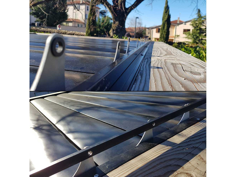Kit lame orientable pergola bioclimatique 3
