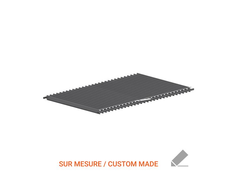 Kit de lames pour créer sa pergola bioclimatique