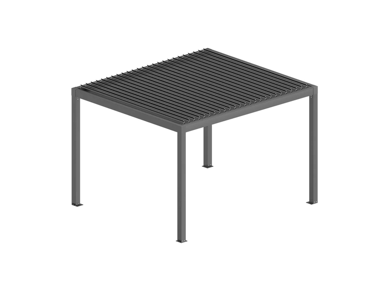 Pergola bioclimatique autoportée tailles standard