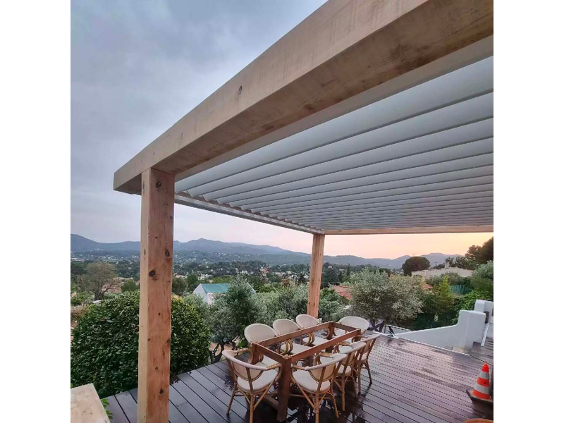 Kit lame orientable pergola bioclimatique sur-mesure-2