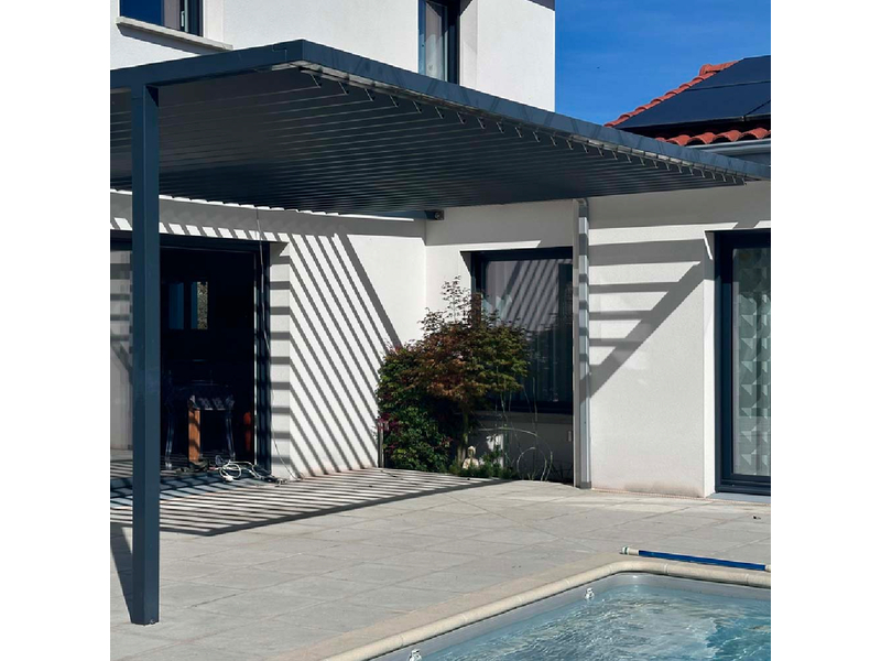 Kit lame orientable pergola bioclimatique sur-mesure-5