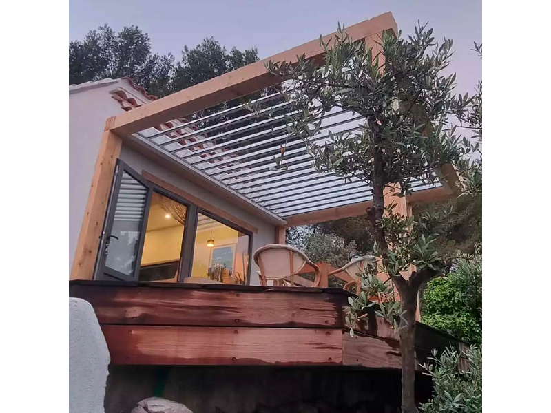 Kit lame orientable pergola bioclimatique sur-mesure-8
