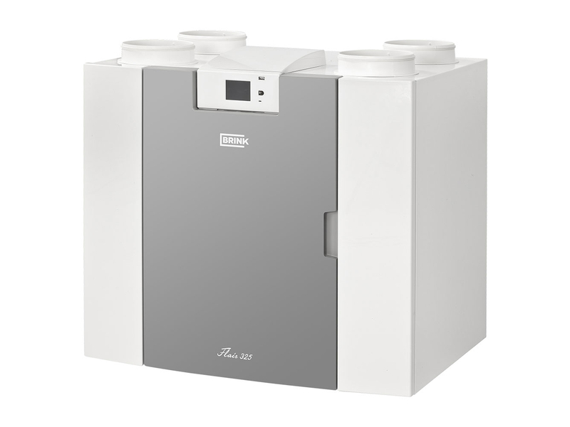 VMC de doble flujo FLAIR 400 4/0 - Brink Climate Systems, Flair: 400, Versión: Izquierda
