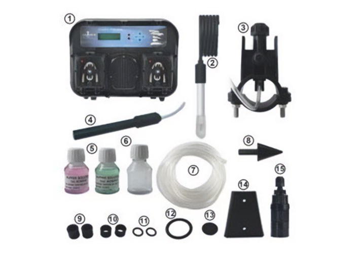 Duo PUMP aktív oxigénhez és ph