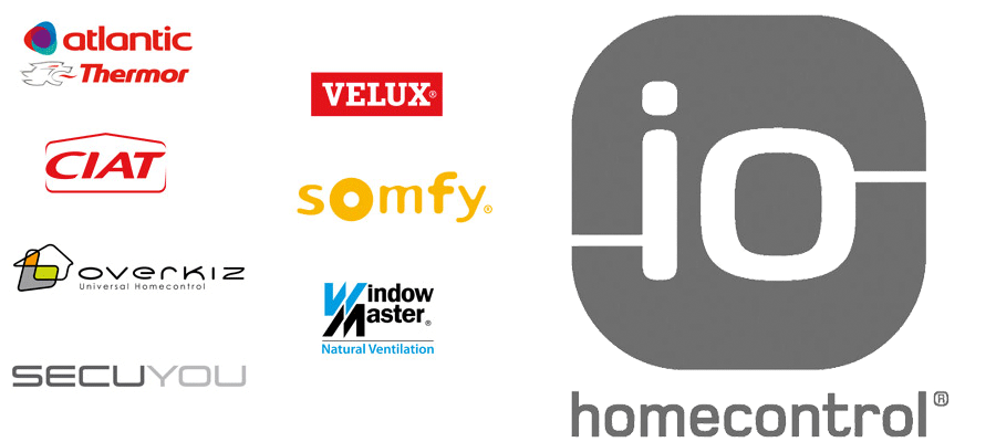 io-homecontrol® productrange van Somfy