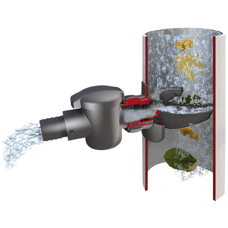 Récupérateur d'eau de pluie en zinc