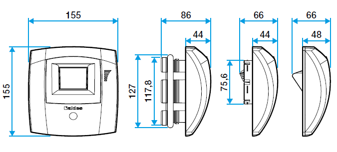 Kit BAHIA Curve PRES BAIN/WC F1-F5 BW21 DN80 pour gaine pehd 90 mm (Ref  11033669)