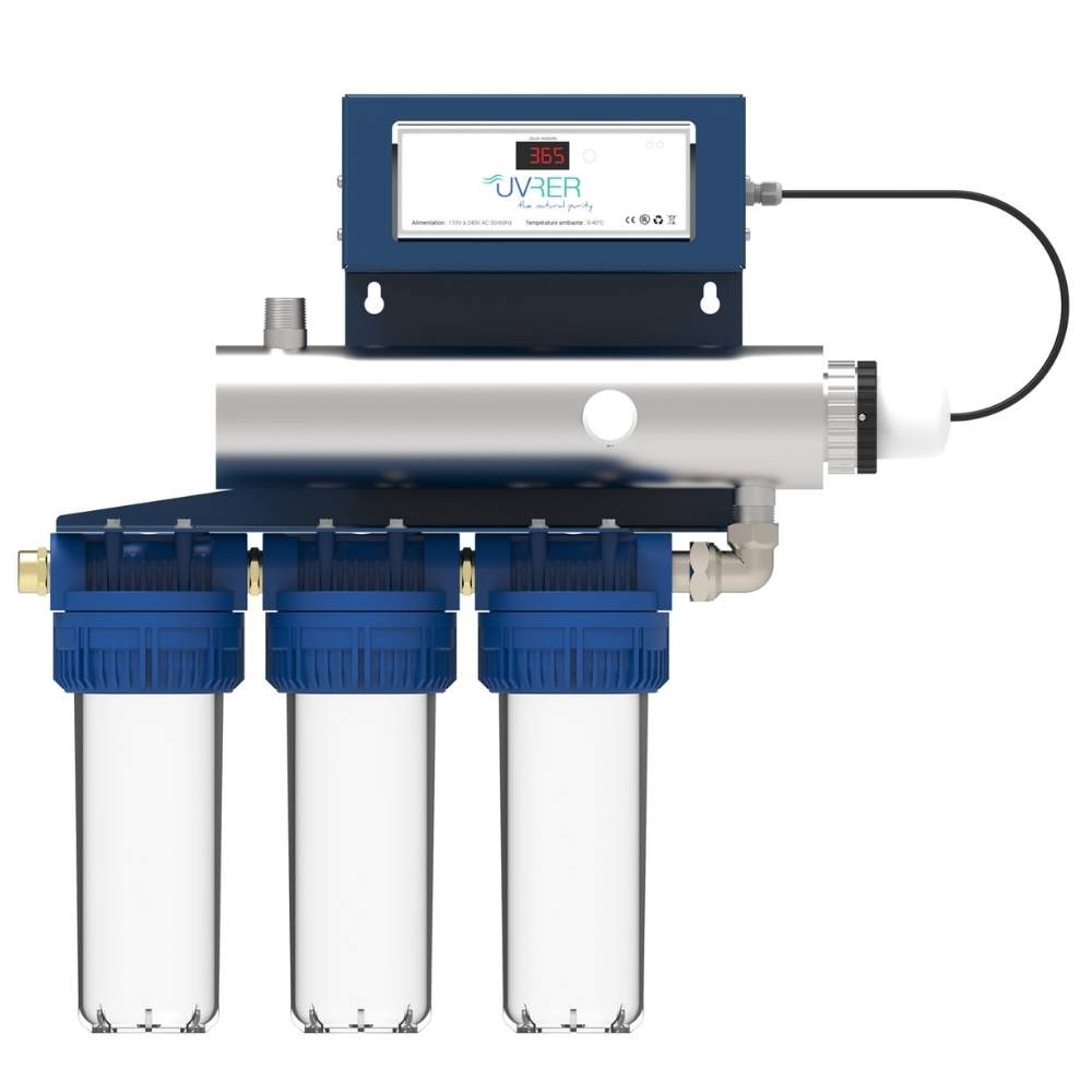 Stérilisateur UV pour stérilisation de l'eau de puits, de pluie