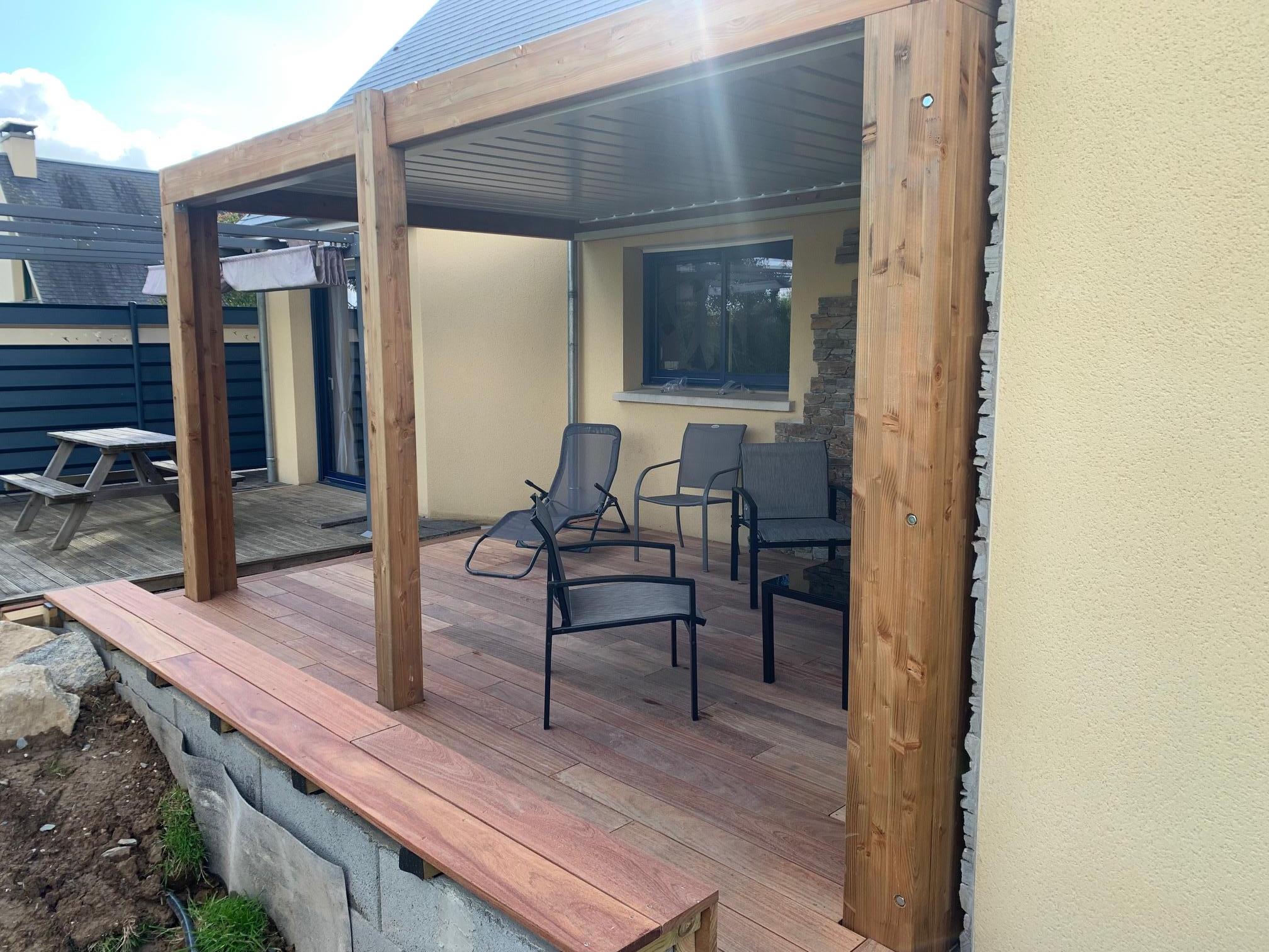 Kit lame orientable Pergola sur-mesure