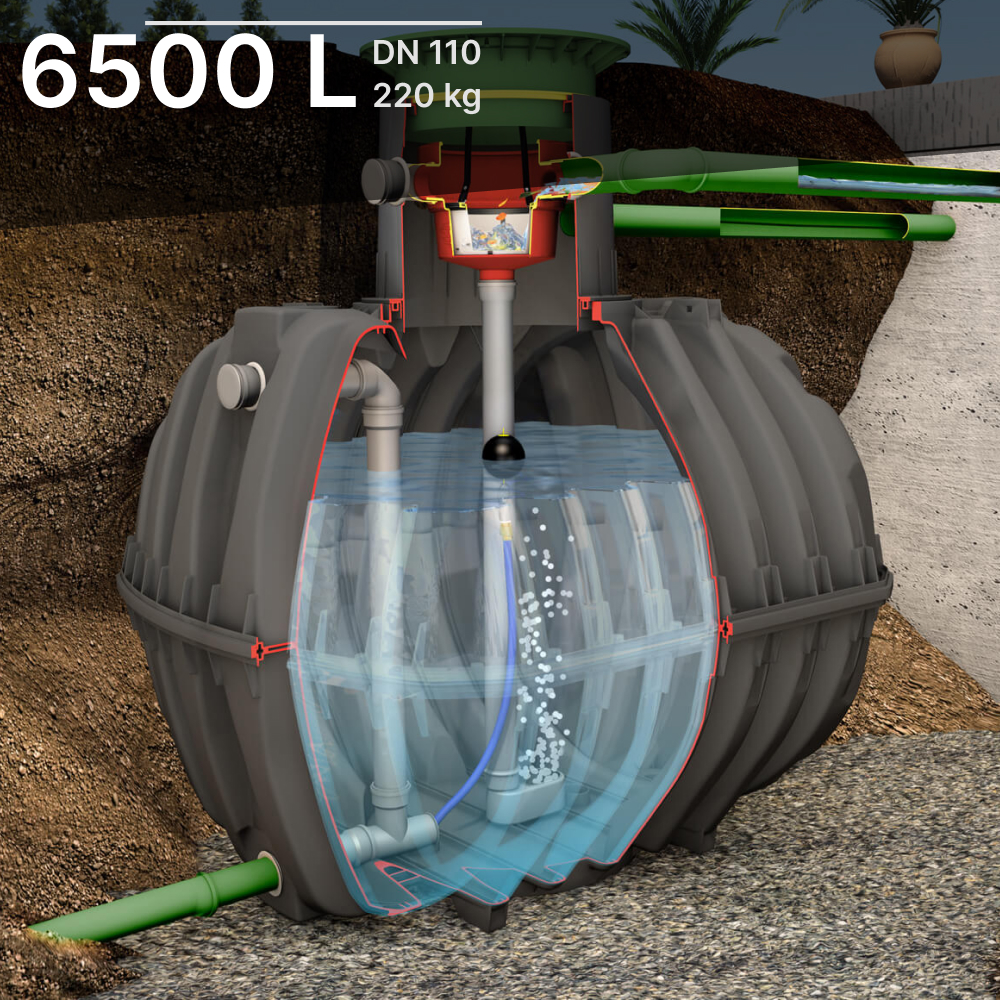 Récupérateur d'eau Roto 120 litres