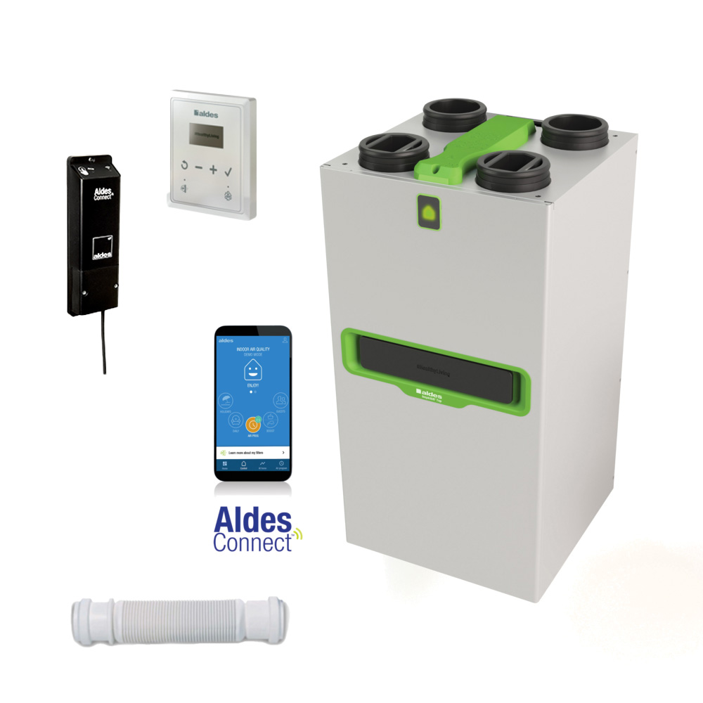 Ventilation double flux ALDES InspirAir TOP Classic ou Premium