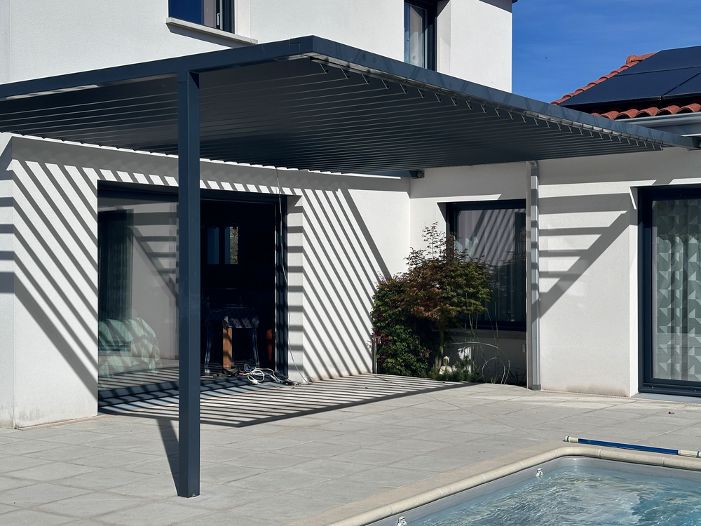 Kit lame orientable Pergola sur-mesure