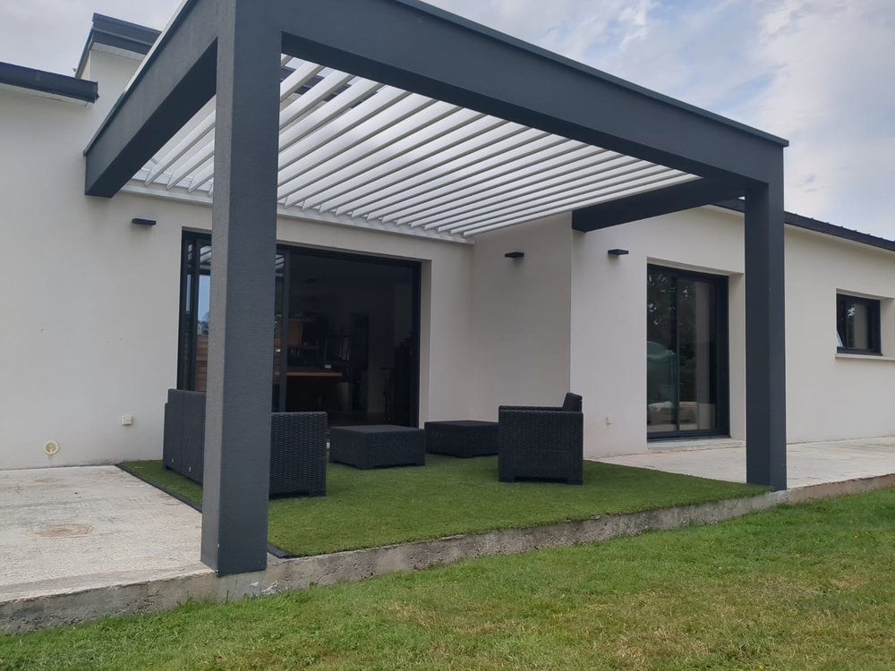 Kit lame orientable Pergola sur-mesure