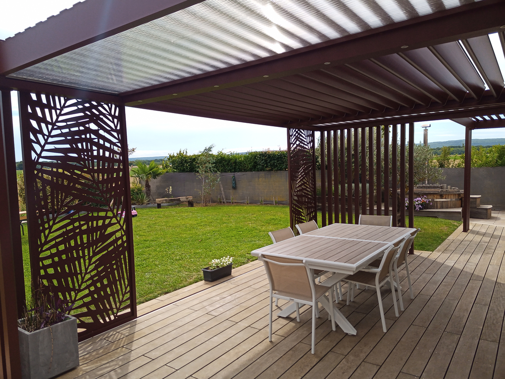 Kit lame orientable Pergola sur-mesure