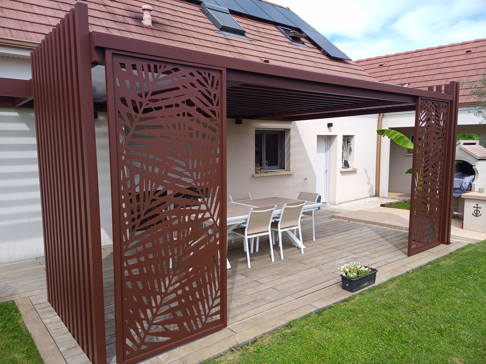 Kit lame orientable Pergola sur-mesure