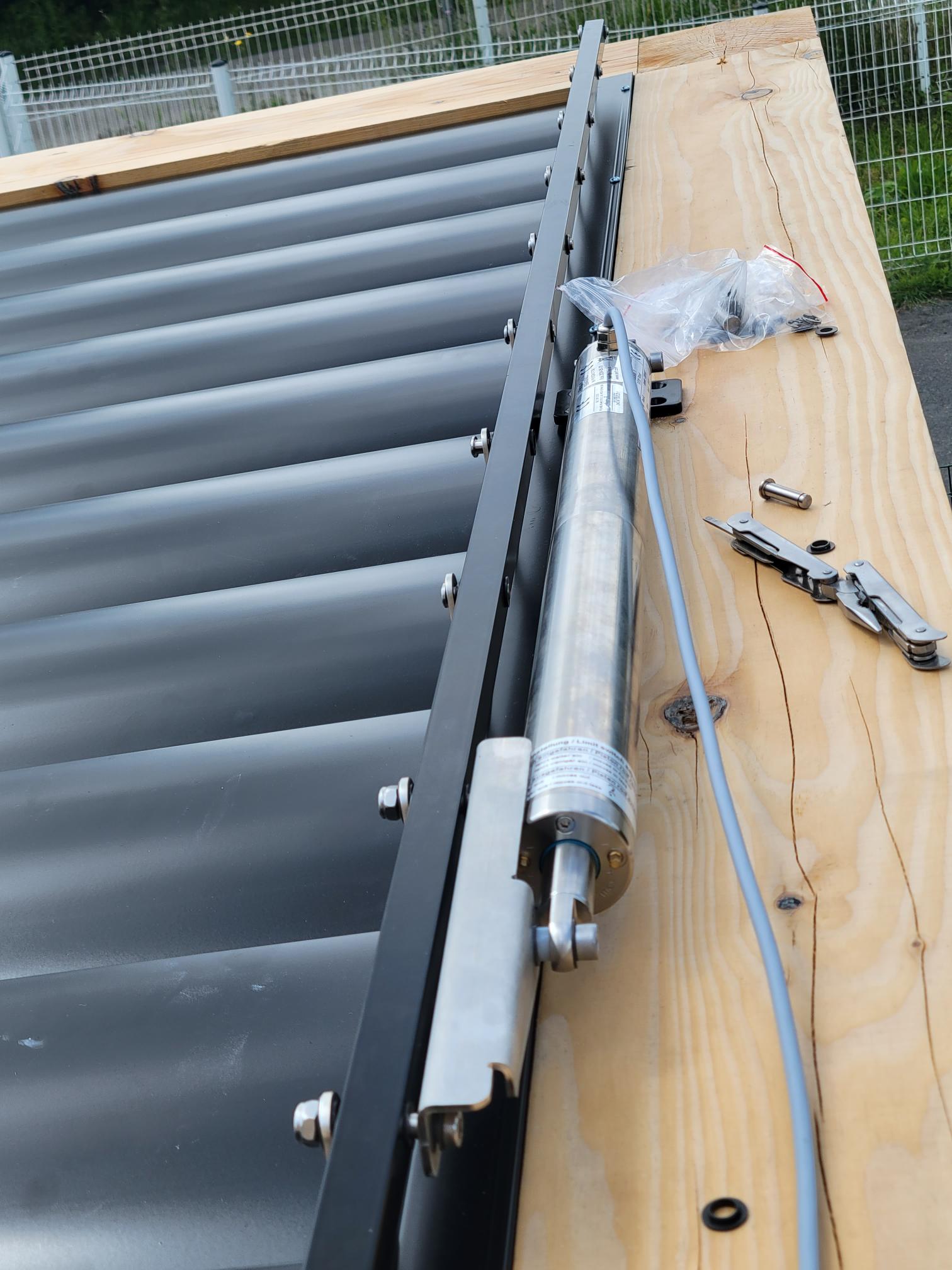 Montage Du Kit Lames Sur Notre Structure De Pergola 