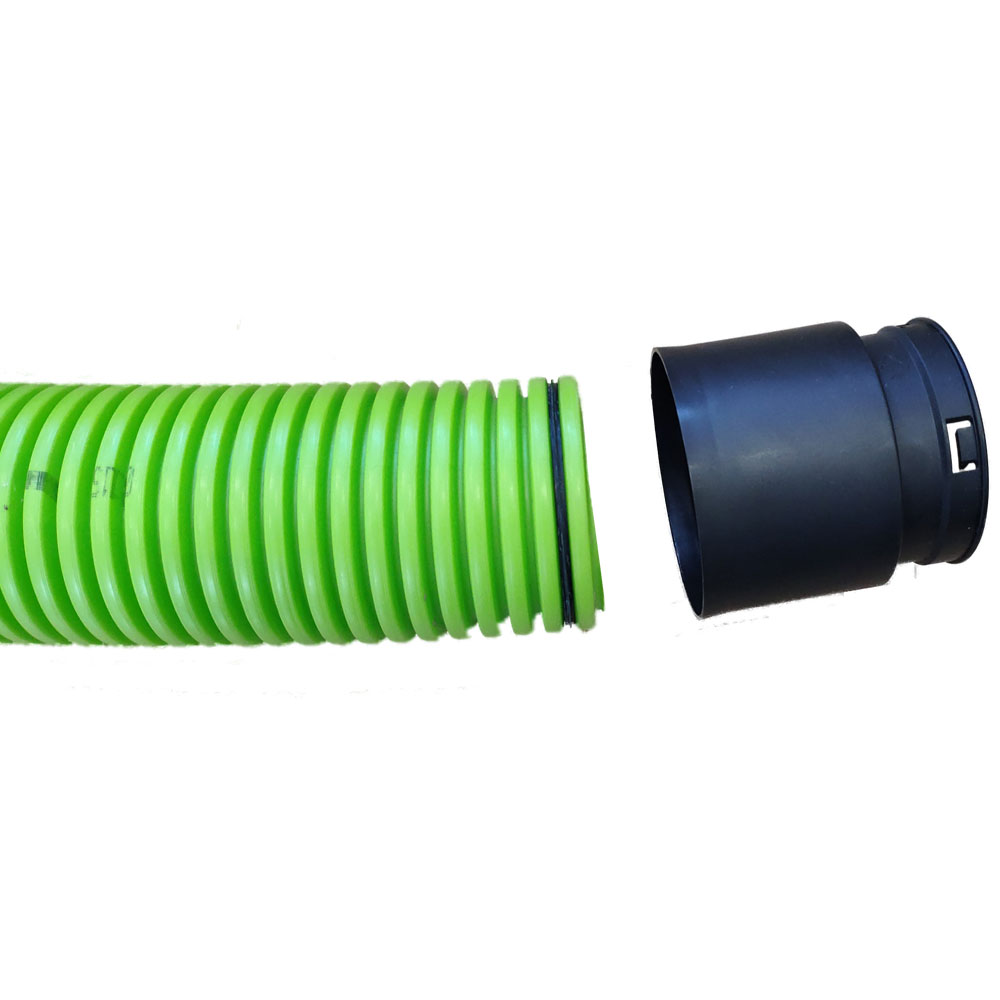 Adaptation sleeve diameter 80 mm to connect semi-rigid HDPE duct 90mm