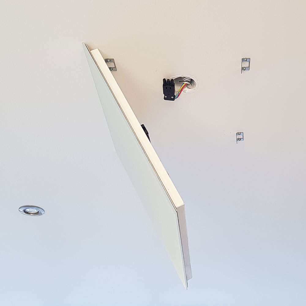 infrarouge montage plafond