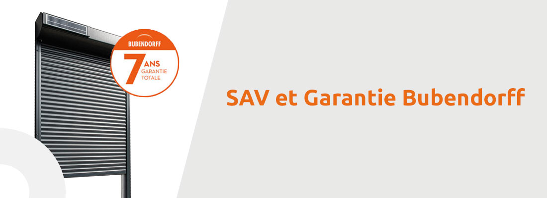 SAV et garantie Bubendorff SAV et garantie Bubendorff
