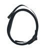 2.5m de ruban de BSO cousu - 6mm - Noir