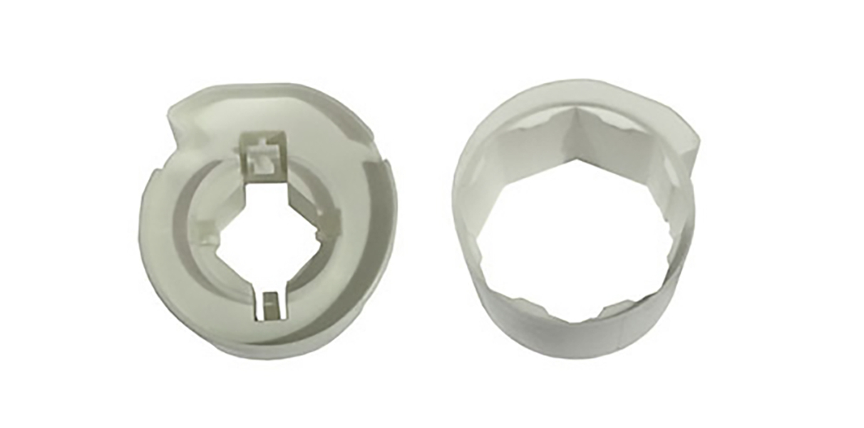 Set of 2 VA axle 60 rings for VR iD2 Orientable - Bubendorff, Colour: 100 - BLANC - (RAL 9016)