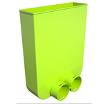 Té de bouche rectangulaire Té de bouche rectangulaire