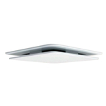 Bouche carrée plastique 2 Bouche carrée plastique 2