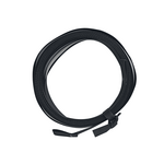 4m de ruban de BSO cousu - 6mm - Noir