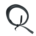 2.5m de ruban de BSO cousu - 8mm - Gris