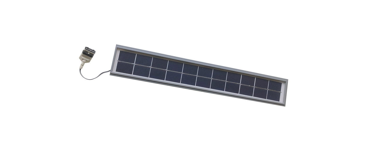 iD3 photovoltaic wall with stainless steel frame - Bubendorff
