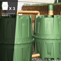 Kit complet HERCULE pour alimenter votre maison 2 x 1600L = 4800L