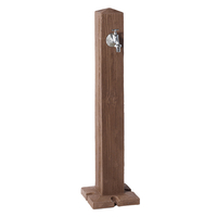 Fontaine graf wood en bois foncé