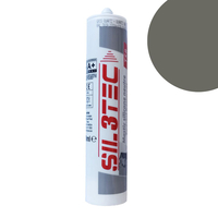Mastic silicone neutre Spécial bâtiment - TS8 -  Gris Quartz RAL 7039 - 300 ml