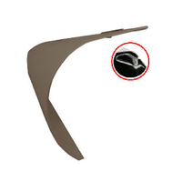 MONO Design/Nelto profiel inspectieluik - Bubendorff, Product: MONO, Kleur: 240 - BRUN SEPIA - (RAL 8014)